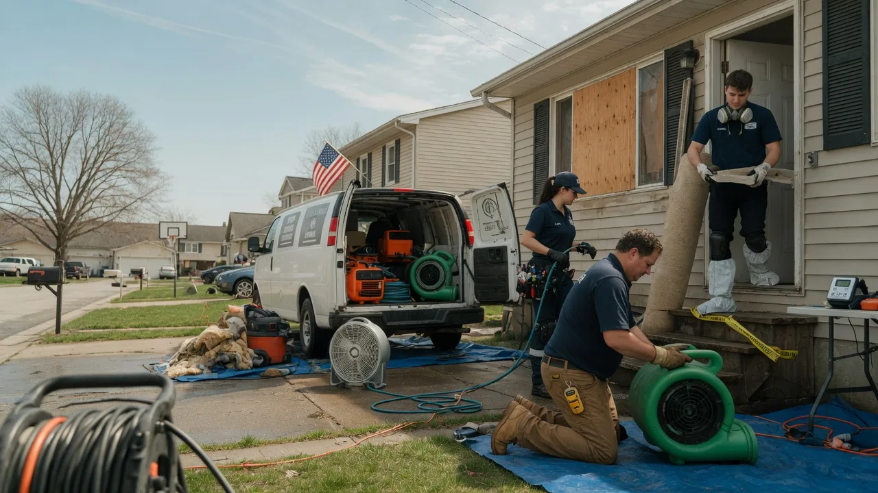 Water Damage Restoration in Afton, WI near me